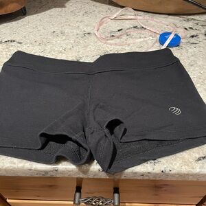 Women's Black Athletic Shorts